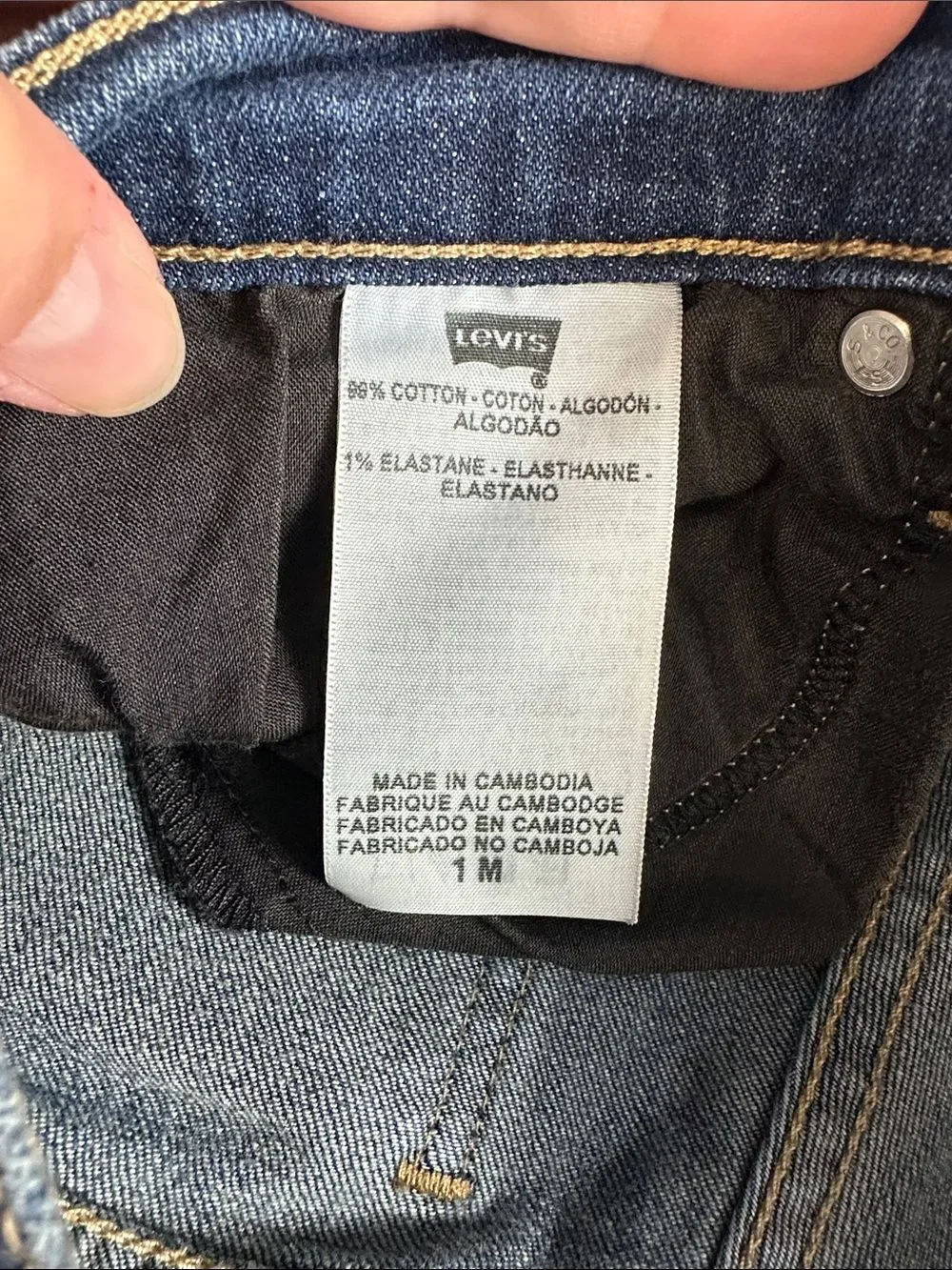 Levi's 524  Women's Dark Blue Bootcut Jeans